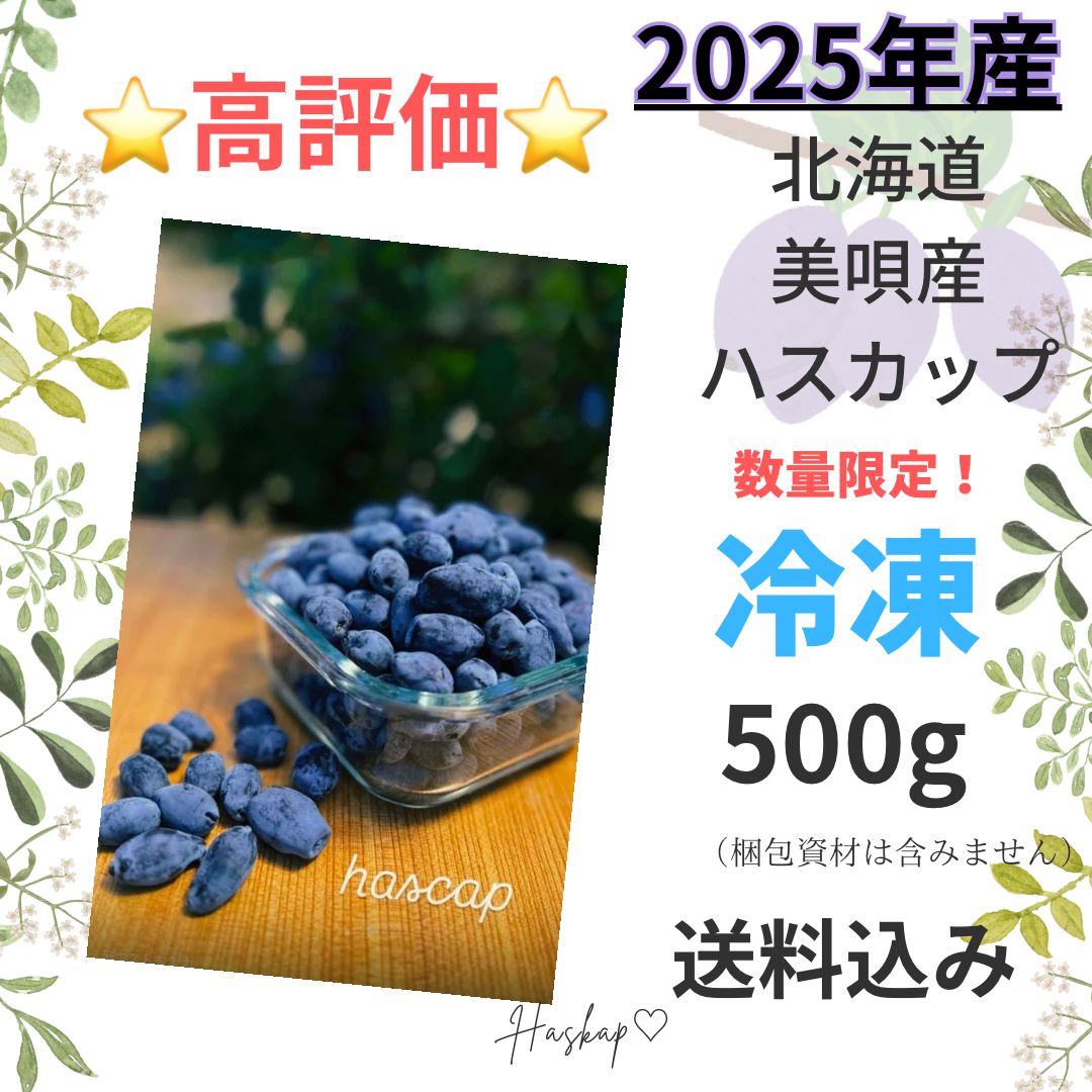 【2025年産】新鮮　ハスカップ　冷凍　5kg　送料込み 2025年産】新鮮 ハスカップ 冷凍 5kg 送料込み 敬老の日 2025