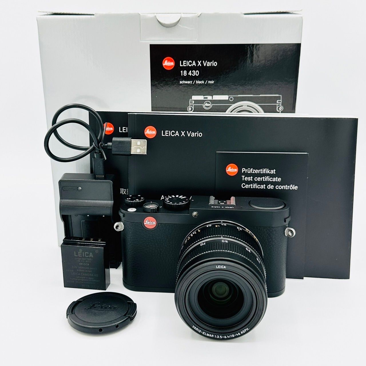 ほぼ新】Leica デジタルカメラ ライカXバリオ Typ 107 1620万画素 光学2.5倍ズーム ブラック 18430 - メルカリ