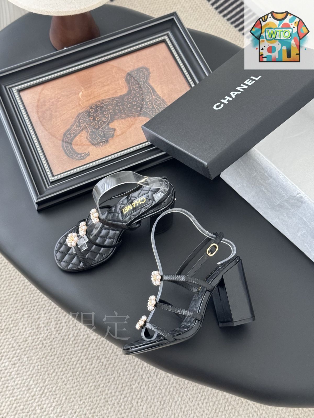 【視線を独り占め♪】CHANEL 25SS サンダル Chanel 25P 椿サンダル08-2 - メルカリ