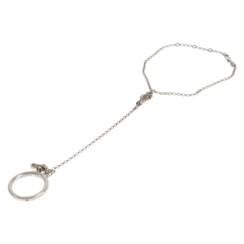 CHROME HEARTS (クロムハーツ) Bracelet chain NTFL Ring ブレスレット チェーン NTFLリング シルバー