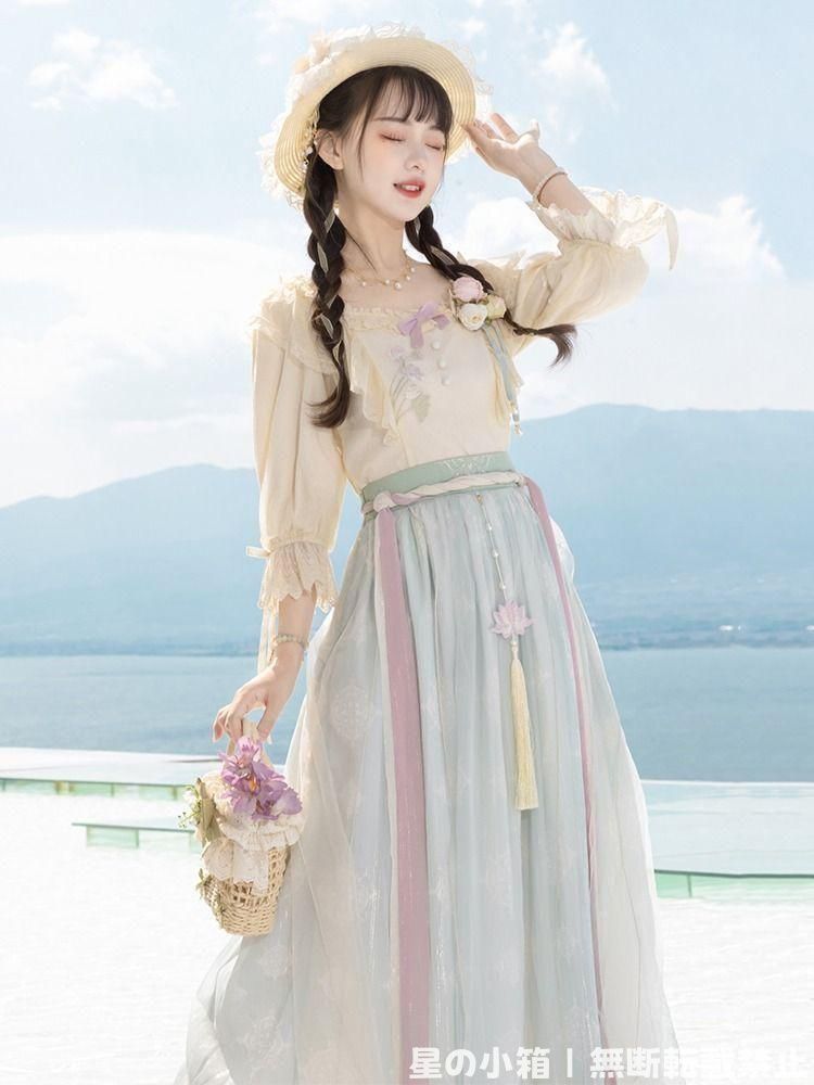 2025 豪華刺繍 漢服 かんふく 古風衣装 レトロ風 中華ロリータ コスプレ ワンピース 唐装 仙女服 中華風 美しい刺繍 撮影会 舞台演出 推し活 仮装 HF-362