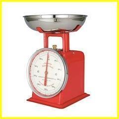 【人気商品】【新着商品】1 アメリカンキッチンスケール レッド 100-061 本体:スチール ダルトン(Dulton) 皿:ステンレス 中国 BSK8502