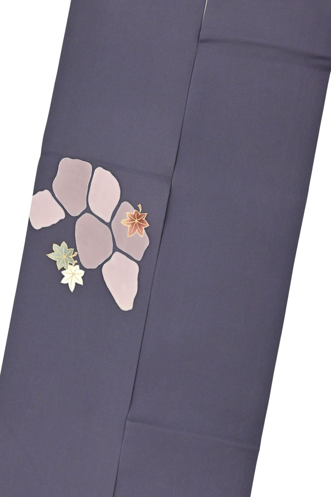 九寸名古屋帯】手加工染｜金駒刺繍｜塩瀬地｜お仕立て上がり｜中古品