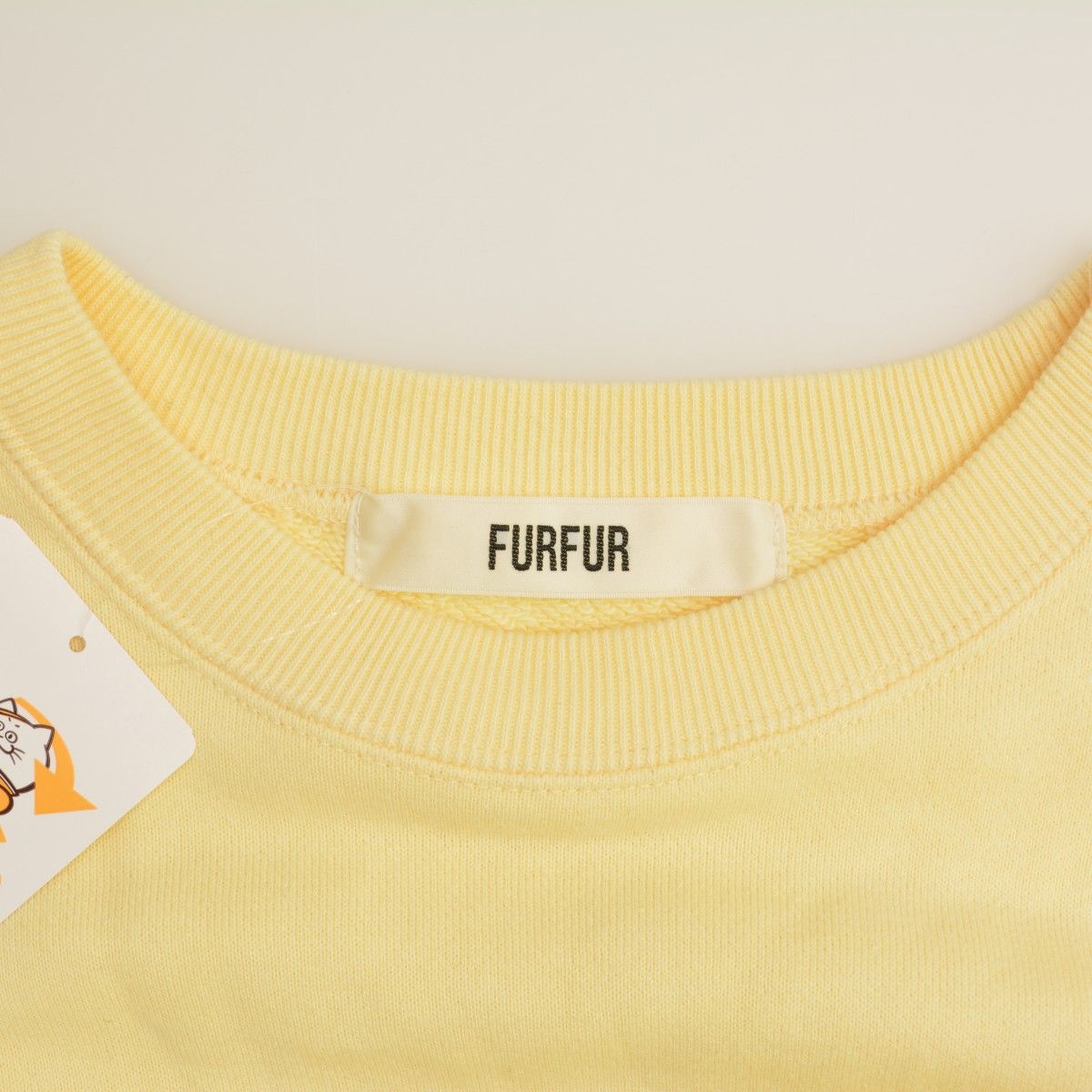 FURFUR×マムアン】RWCT221101 マムアンコラボビッグスウェット長袖 