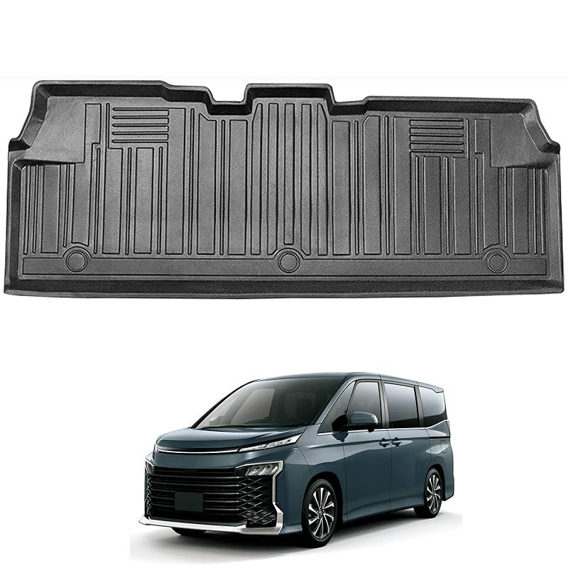 トヨタ ヴォクシー ノア 80系 前期 後期 2列目 3Dフロアマット ノア 80 2列目 立体フロアマット TOYOTA VOXY NOAH 80系 前後期 2列目 フロアマット TPE素材 カスタムパーツ 防水 滑り防止 耐汚れ 車種専