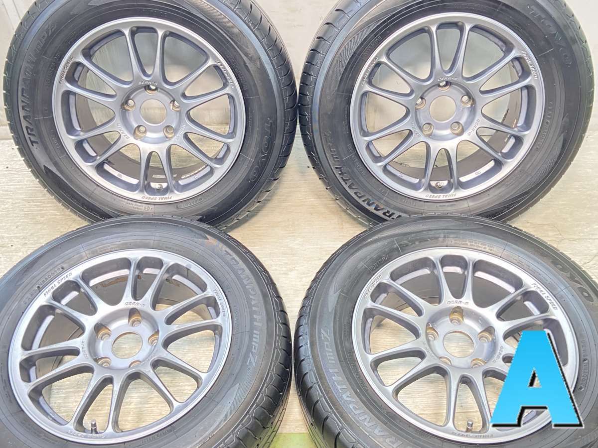 215/65R16 トーヨータイヤ トランパス MPZ FINAL SPEED 16x7.0 38 114.3-5穴 中古タイヤ サマータイヤ  ホイールセット 4本セット s16240904042 - メルカリ