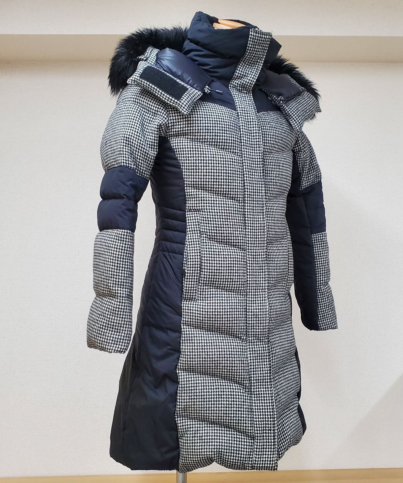 レア】THE NORTH FACE ノースフェイス 千鳥格子 ロングコート