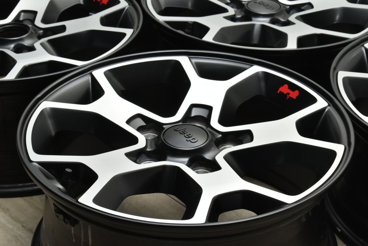 ルビコン 純正 美品】ジープ JL ラングラー 17in 7.5J +44.45 PCD127 5