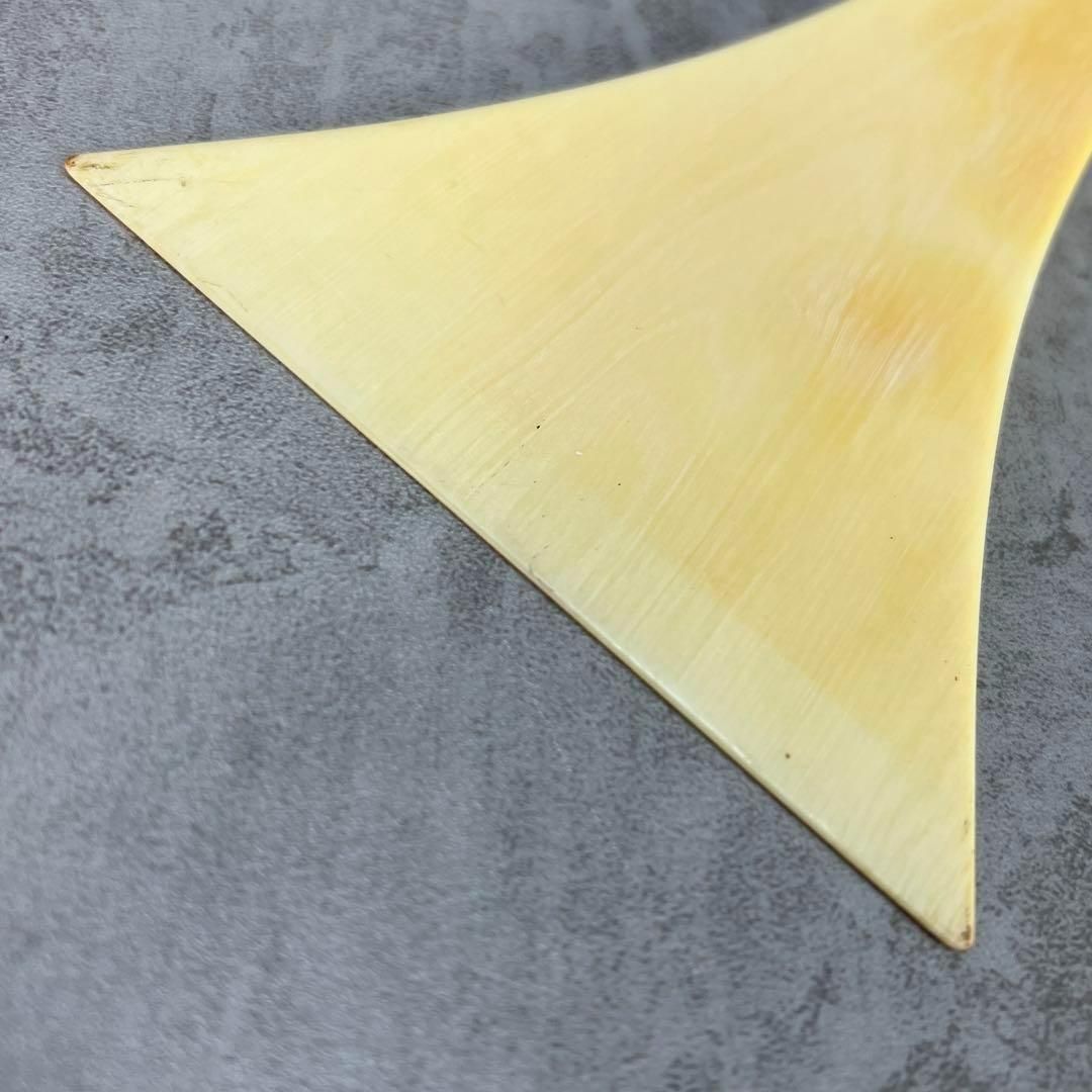 良品 三味線 撥 バチ 開き約10cm 重量 105g 地唄 長唄 民謡 津軽