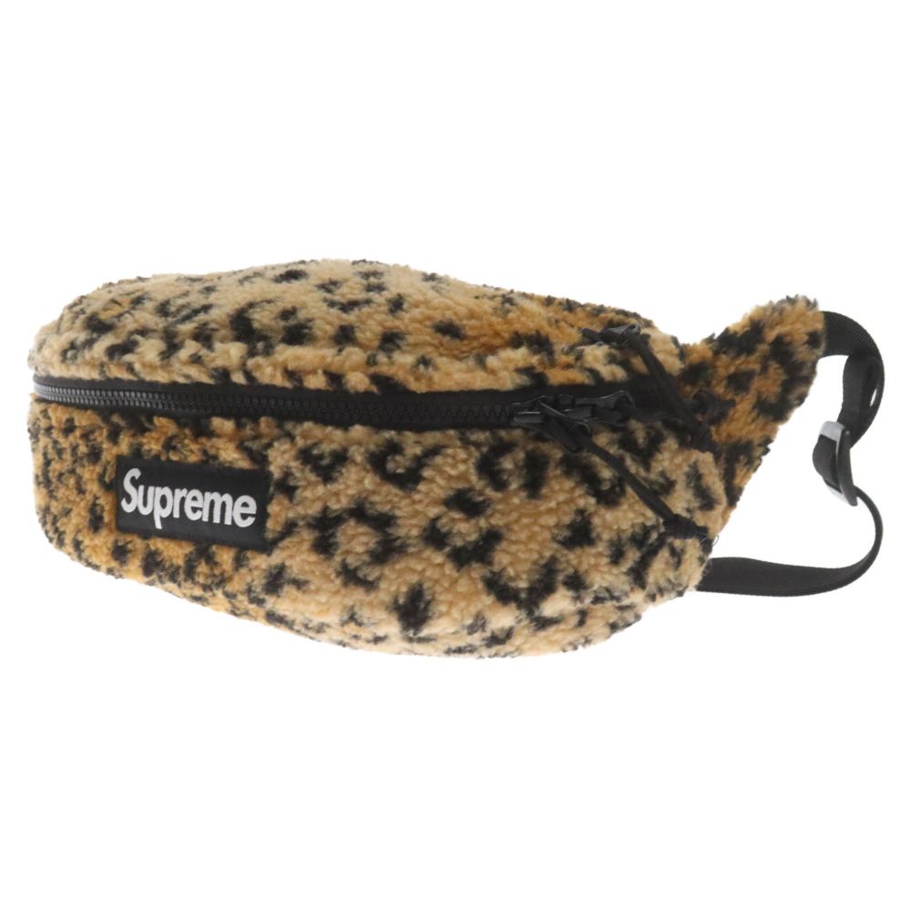 SUPREME (シュプリーム) 17AW Leopard Fleece Waist Bag レオパード 