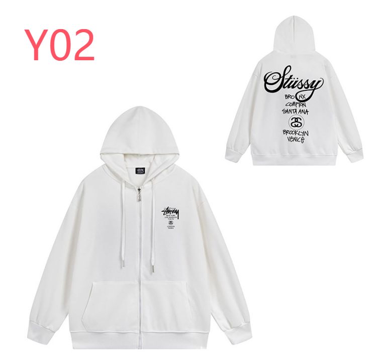 最終値下げ 大人気 STUSSY WORLD TOUR ZIP HOOD ステューシー スウェット パーカー ジップアップ ベーシックロゴ 6  色選択可能 - メルカリ