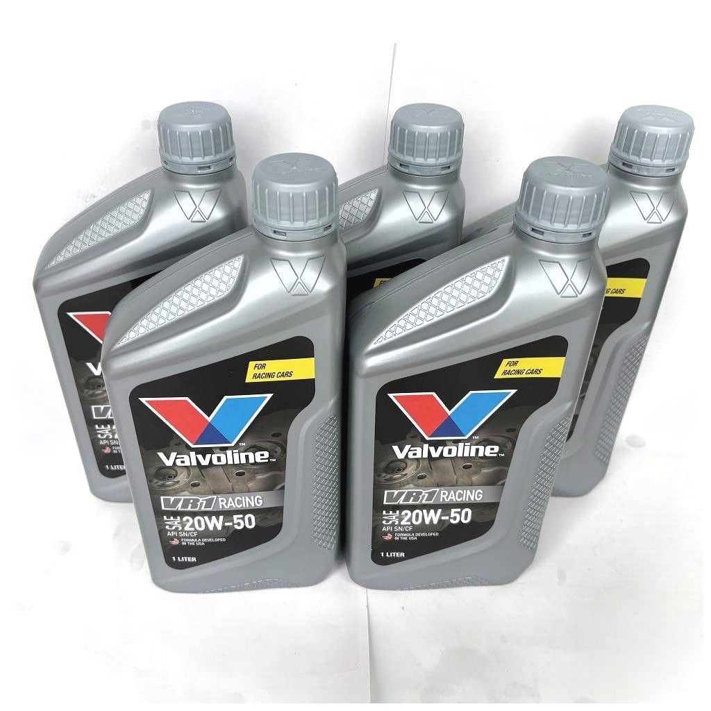 在庫有ります NEWボトル1L 5本セット Valvoline バルボリン VR1 Racing