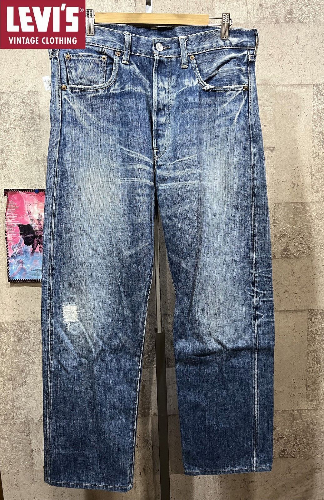 リーバイス LVC 05年製 復刻 66501 デニム ジーンズ W36 日本製