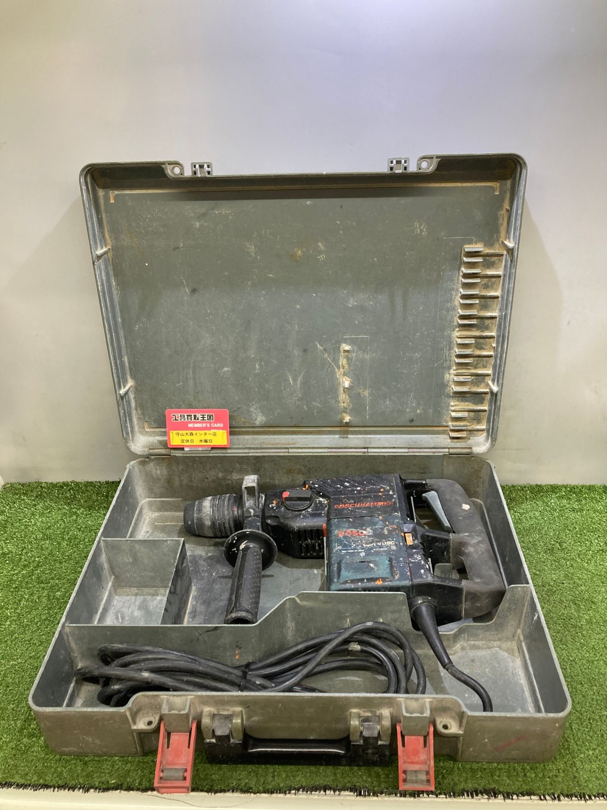 品 0921 BOSCH ボッシュ 電子ハンマードリル GBH4DSC ITV79AG8CUH4
