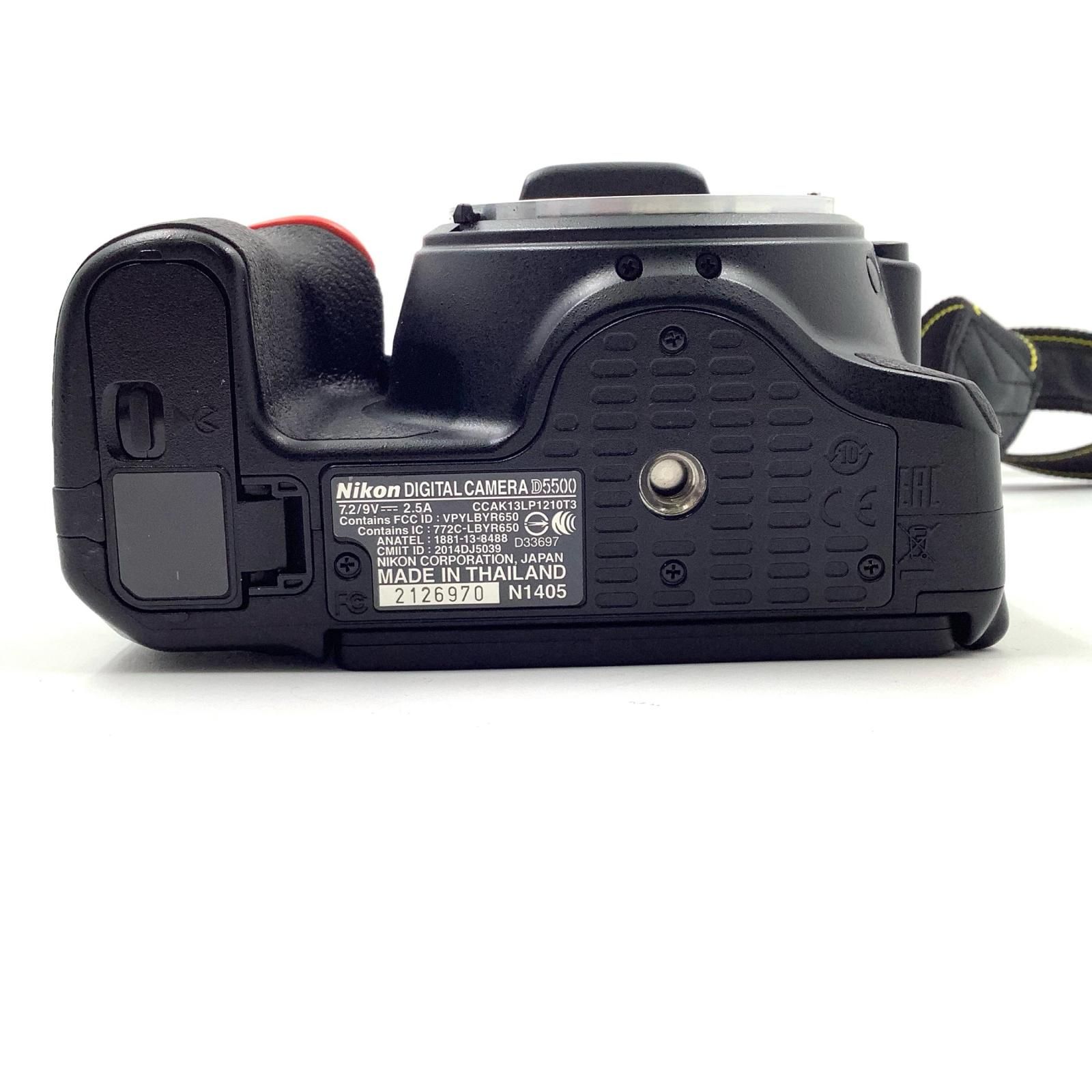 全額返金保証】【最速発送】Nikon デジタル一眼 D5500 18-55 VR II