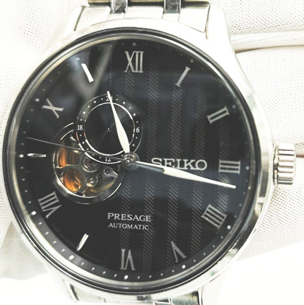 SEIKO Presage セイコー プレザージュ SARY093 ブラック ケース 41.8×44.6mm メンズ腕時計 JW-80