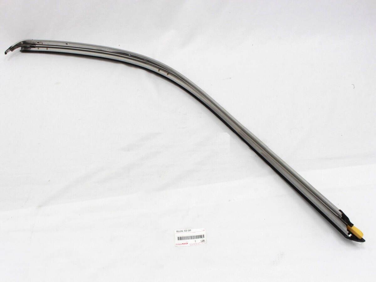 新品 トヨタ純正 スープラ ルーフサイド モール 左 ルーフドリップ 