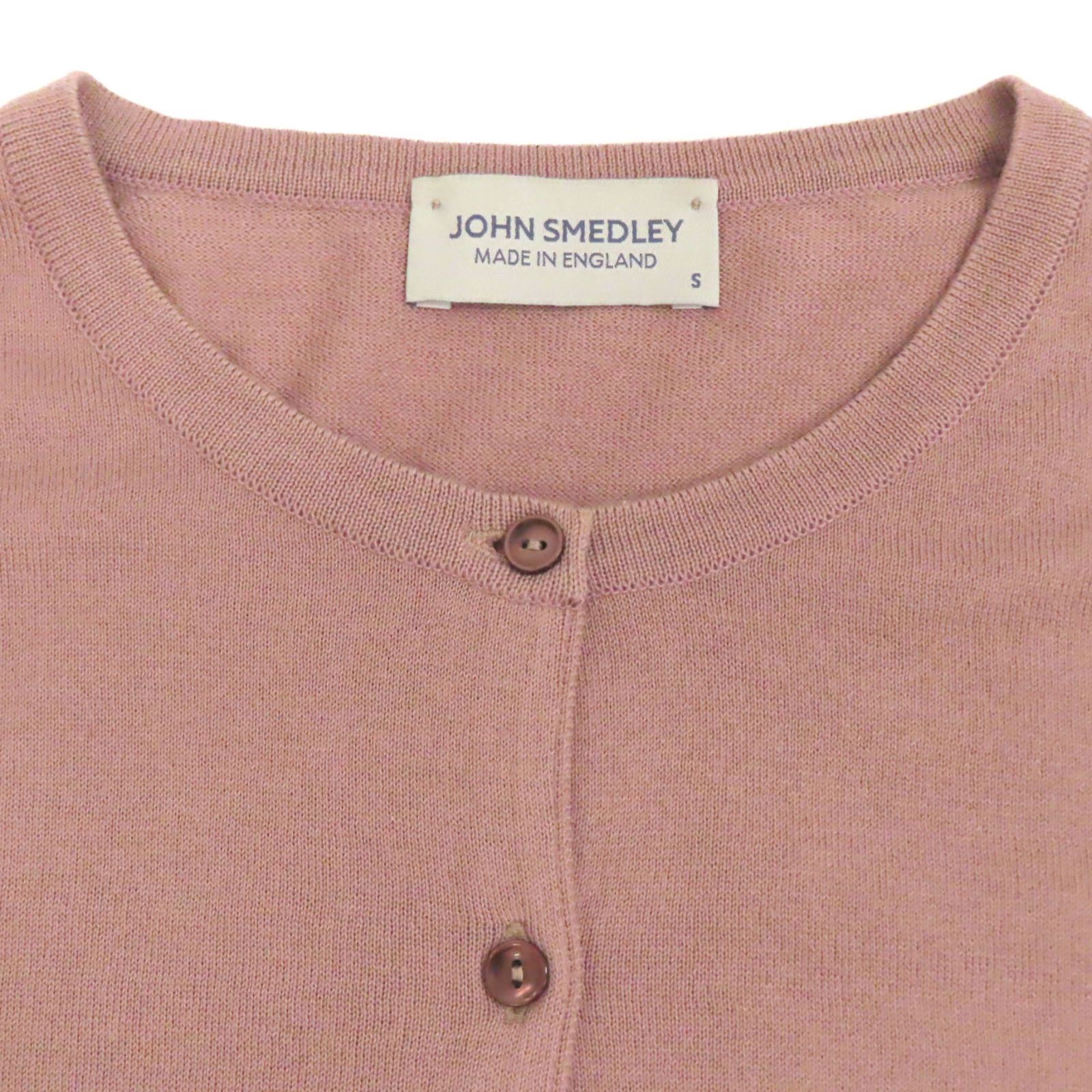 John Smedley コットンニットシャツカーディガン M イギリス製 JOHN SMEDLEY｜ジョンスメドレー日本公式