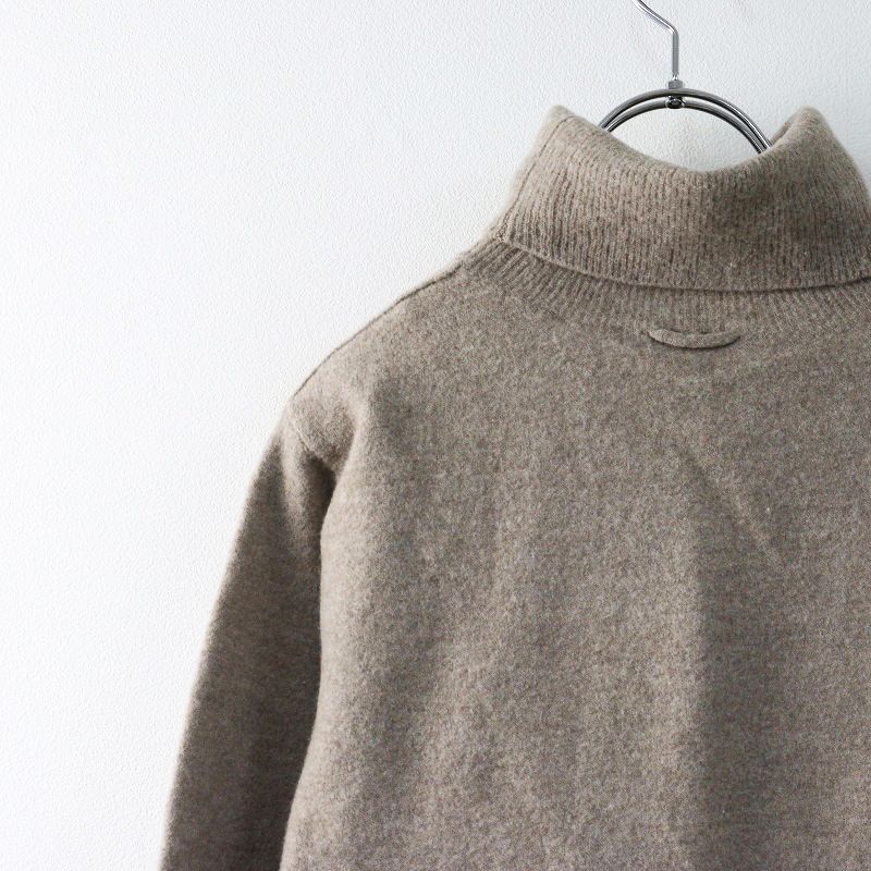 45R ウール縮絨セータータートルネック