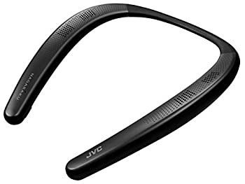 非常に良い JVC SP-A7WT-B NAGARAKU ウェアラブルネックスピーカー ワイヤレス Bluetooth 約15時間連続再生 本体約83g軽量設計 生活防水対応 ブラック