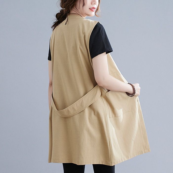 ジレ ベスト レディース トップス ベスト ロングジレ ロング