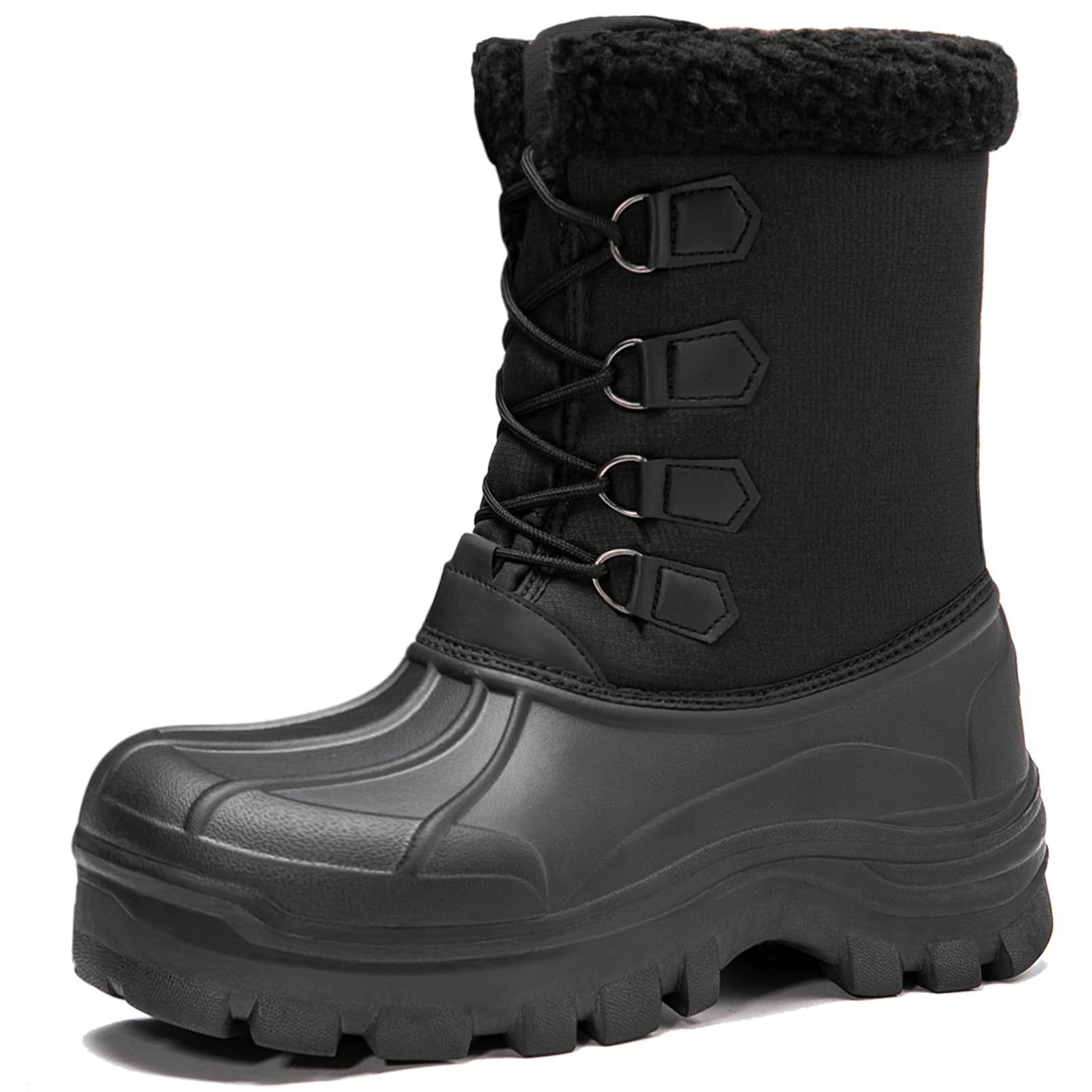 【新着商品】防寒 雪 冬用 スノーシューズ トレッキングシューズ 登山 レディース 靴 ボア メンズ 裏起毛 ハイカット スノーブーツ アウトドア 防滑 [NEARDREAM] 軽量 22.0-28.0