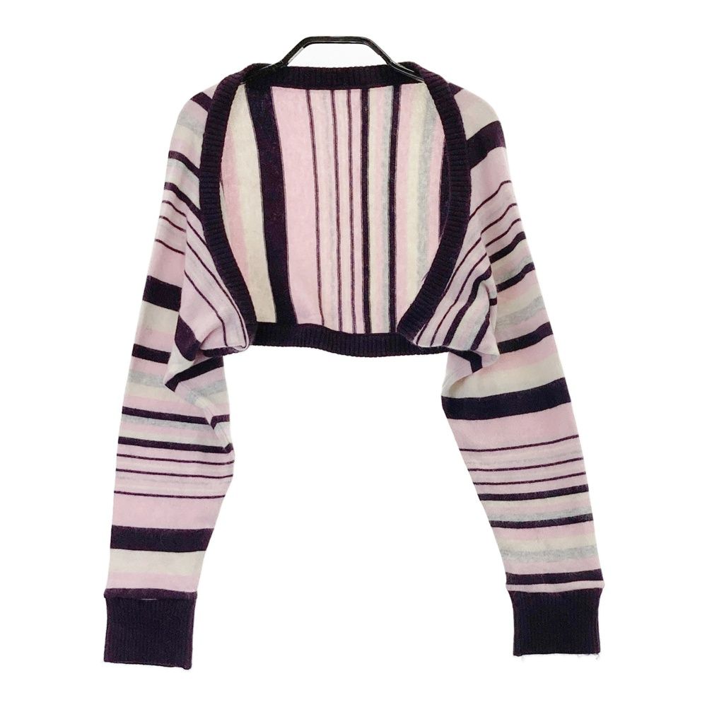 M.U SPORTS エムユースポーツ ニットベスト ピンク系 42 ゴルフウェア