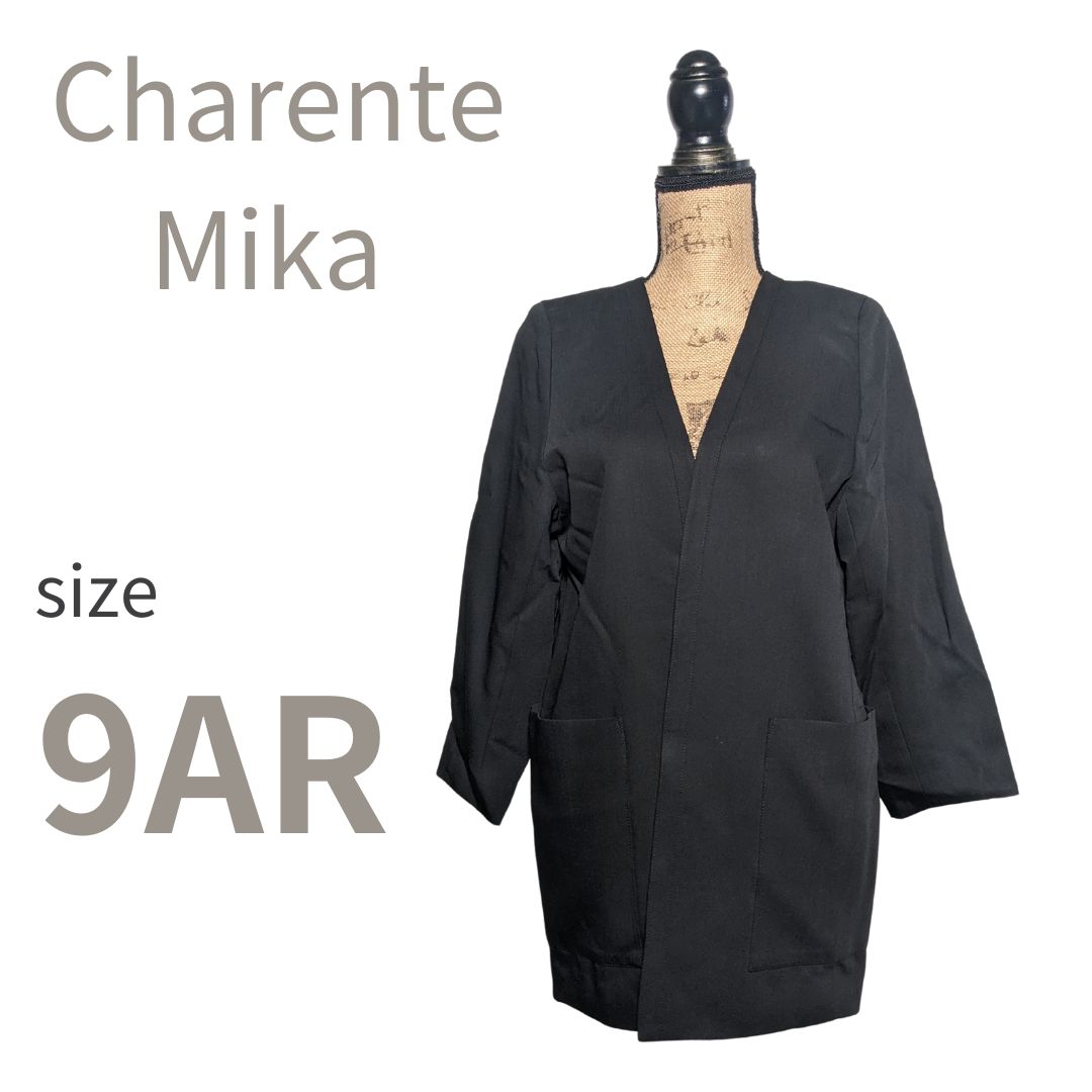 Charente Mika/ジャケット】 ＃ブラック - メルカリ