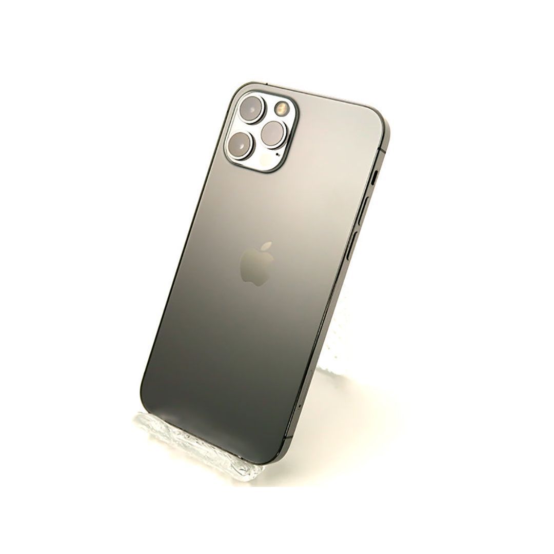 iPhone - SIMロック解除済み iPhone12 Pro Max 128GB Aランク 本体【ReYuuストア】 グラファイト NW制限有 SIMロック解除済み iPhone12 Pro 128GB Aランク 本体