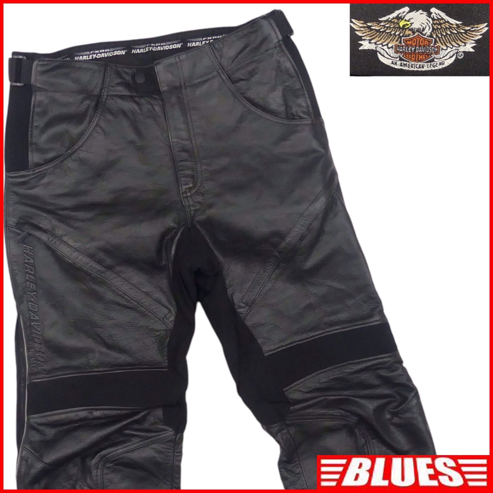 HARLEY DAVIDSON ハーレーダビッドソンFXRG レザーパンツ 本革 HARLEY DAVIDSON ハーレーダビッドソンFXRG レザーパンツ 本革