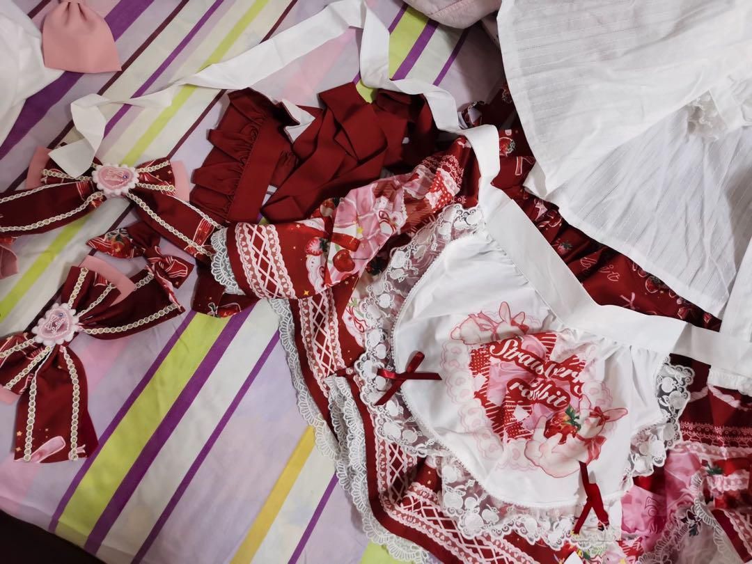 愛されロリータスカートとブラウスセット