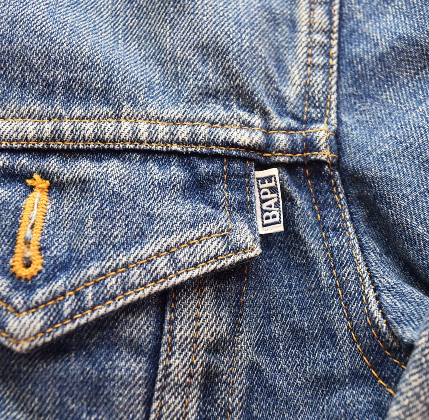 ア ベイシング エイプ A BATHING APE BAPE INDIGO ベイプ インディゴ 