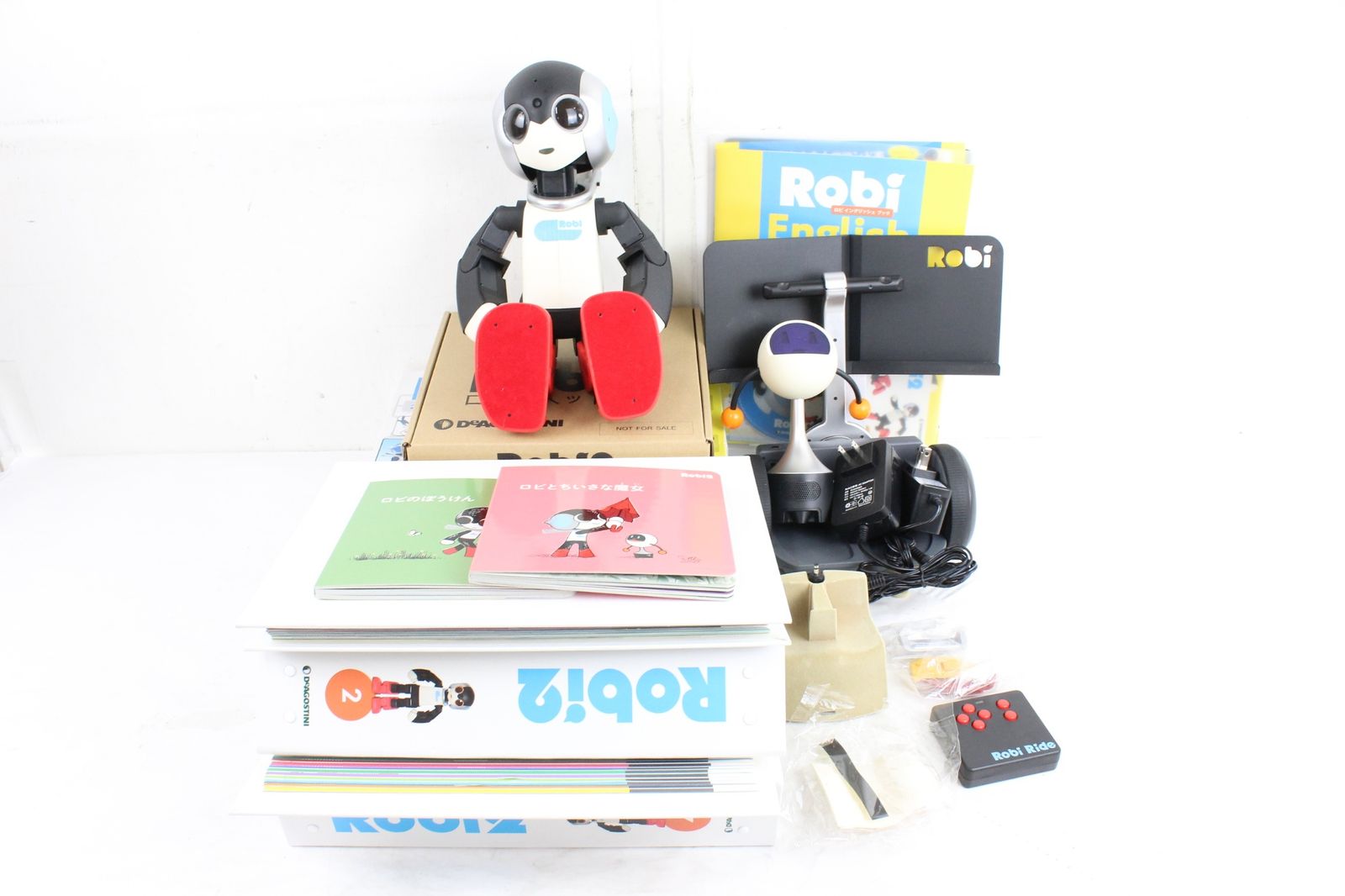 現状品 デアゴスティーニ ロビ2 完成品 ロビライド ヘッドホン 付き ITGG8NKEK7HW -D-B16-byebye