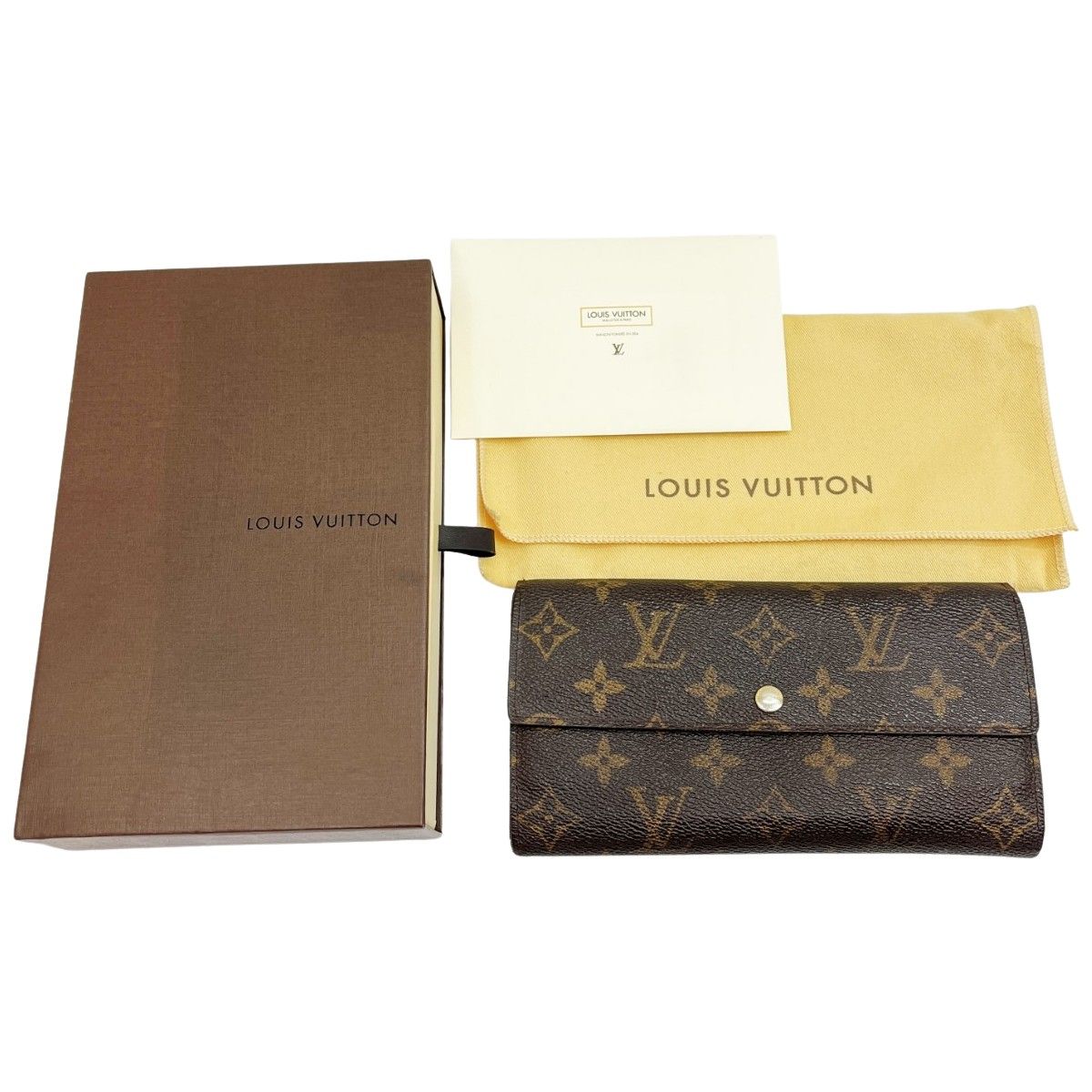 LOUIS VUITTON ルイヴィトン 長財布 モノグラム ポルトフォイユ LOUIS VUITTON ルイヴィトン 長財布 モノグラム ポルトフォイユ