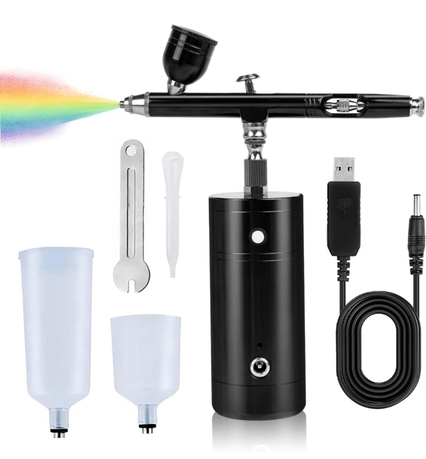 スプレーワーク HGコンプレッサーレボII(HGシングルエアーブラシ付