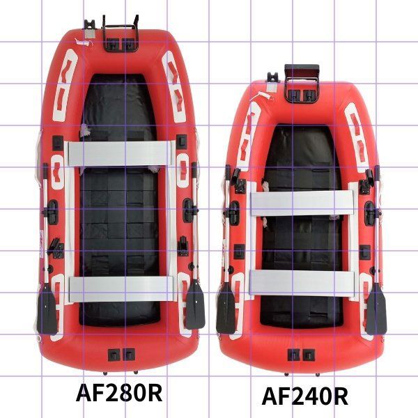 AFボート　AF280タイプR　ゴムボート　釣り＋の機能装備で救助艇でも使える