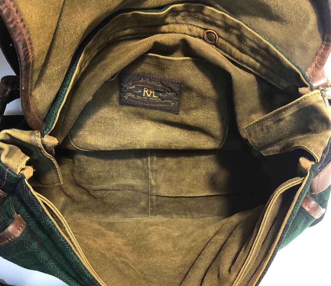 希少/大型/NY限定■RRL ウィンテージ ショルダー/メッセンジャーバッグ 希少/大型/NY限定□RRL ウィンテージ ショルダー/メッセンジャー