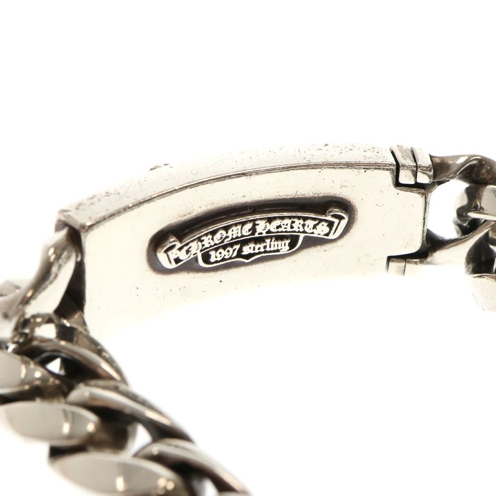 CHROME HEARTS クロムハーツ ID CEMETERY セメタリー IDクラシックリンクブレスレット シルバー CHROME HEARTS (クロムハーツ) ID CEMETERY セメタリー IDクラシック