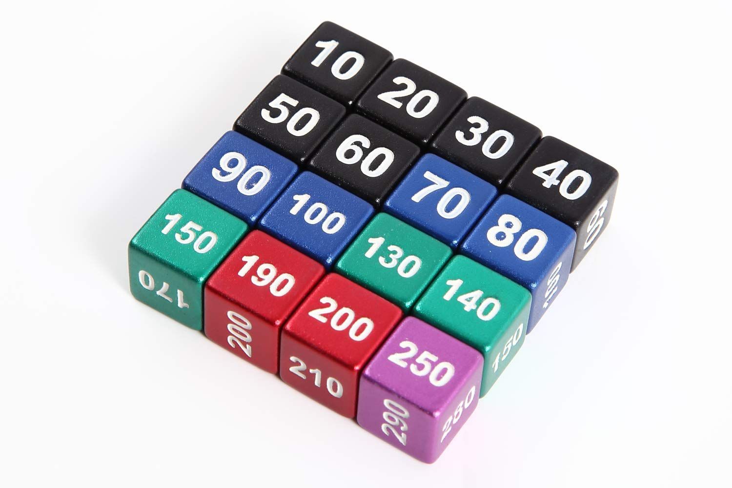 Edition:金属製 TOYGER ダメージダイス サイコロ ポケモンカードゲーム対応 ダメカン代用 16個入り