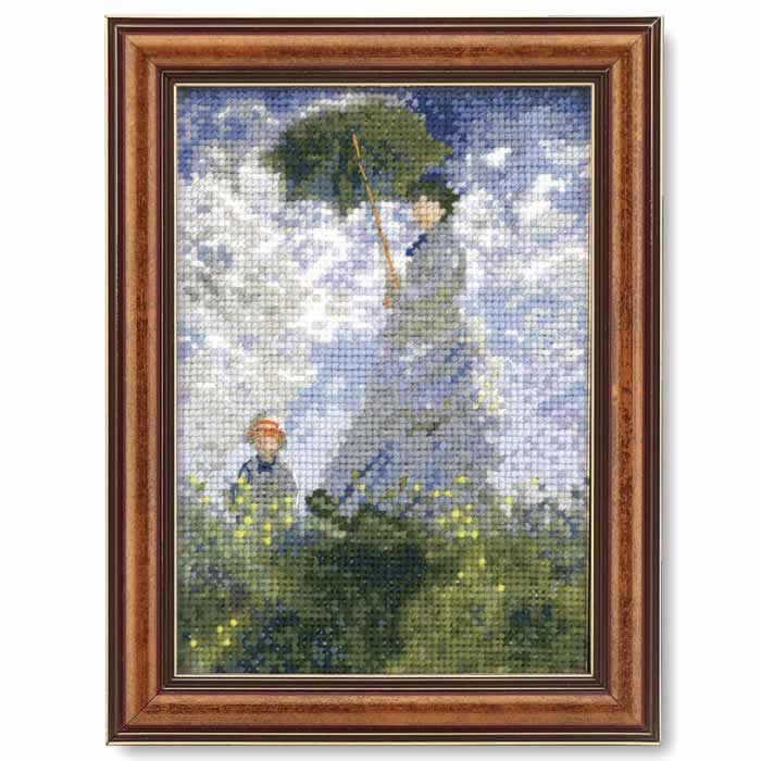 クロスステッチ刺繍 額入り 美品 【公式通販】