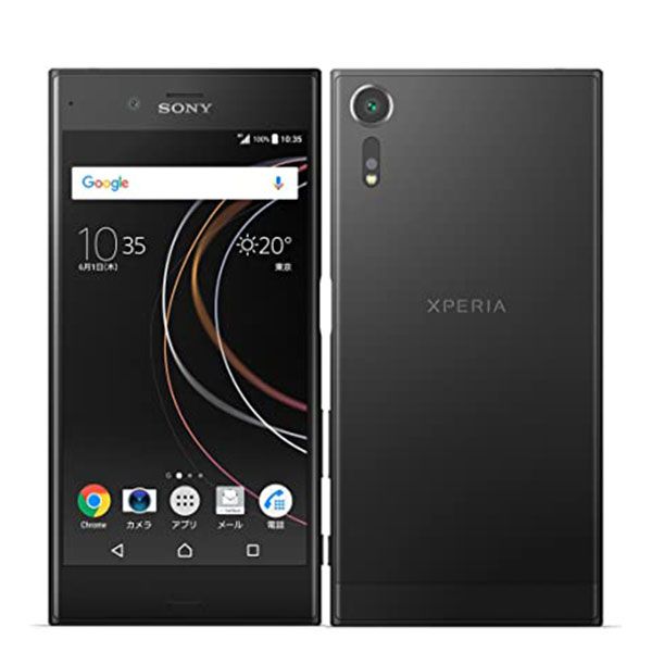SONY - 【中古】 SOV35 Xperia XZs ブラック SIMフリー 本体 au スマホ ソニー エクスぺリア  【送料無料】 sov35bk7mtm 中古】 SOV35 Xperia XZs ブラック SIMフリー 本体 au スマホ