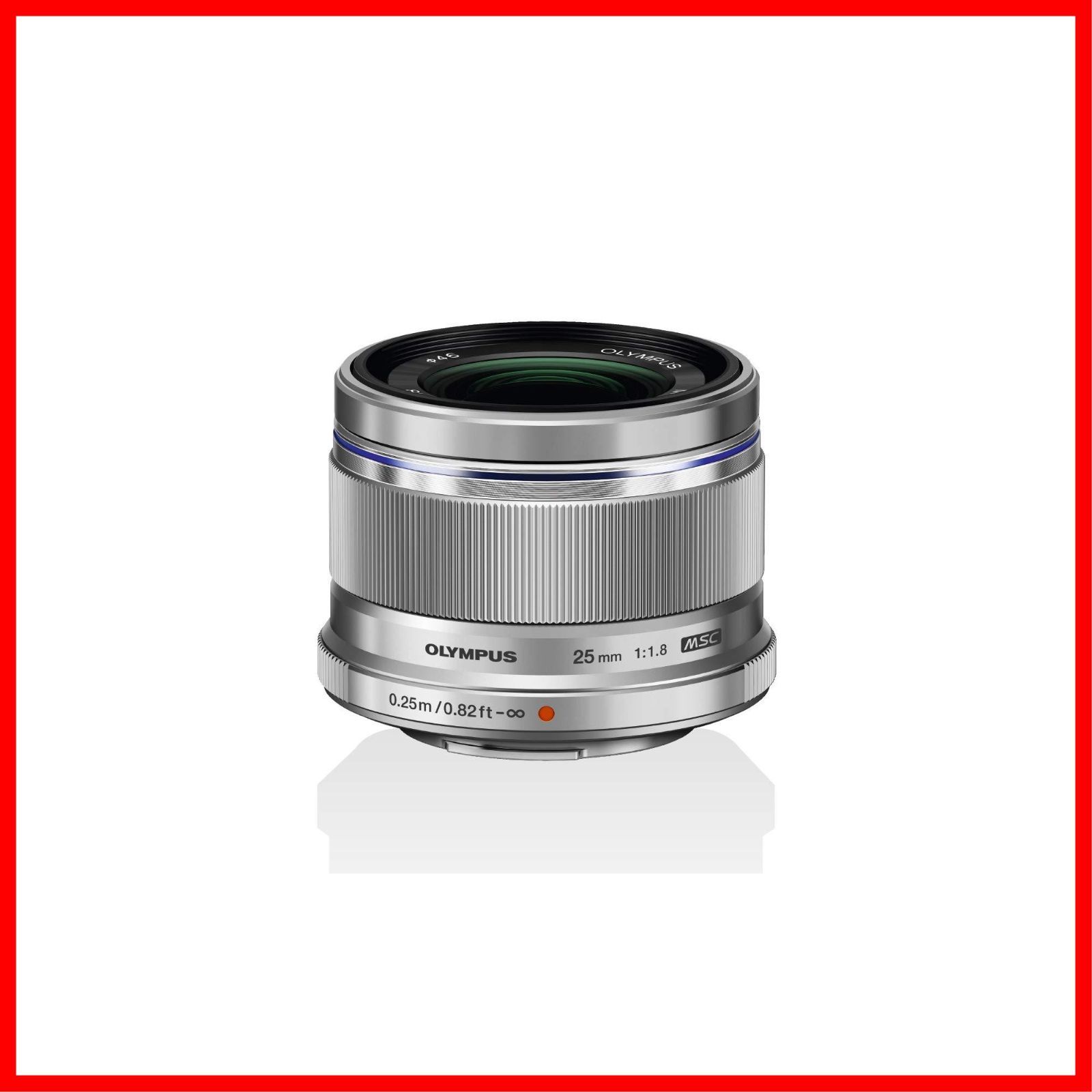 数量 SYSTEM|オリンパス OLYMPUS M.ZUIKO OM DIGITAL 25mm F1.8 シルバー マイクロフォーサーズ用 単焦点レンズ