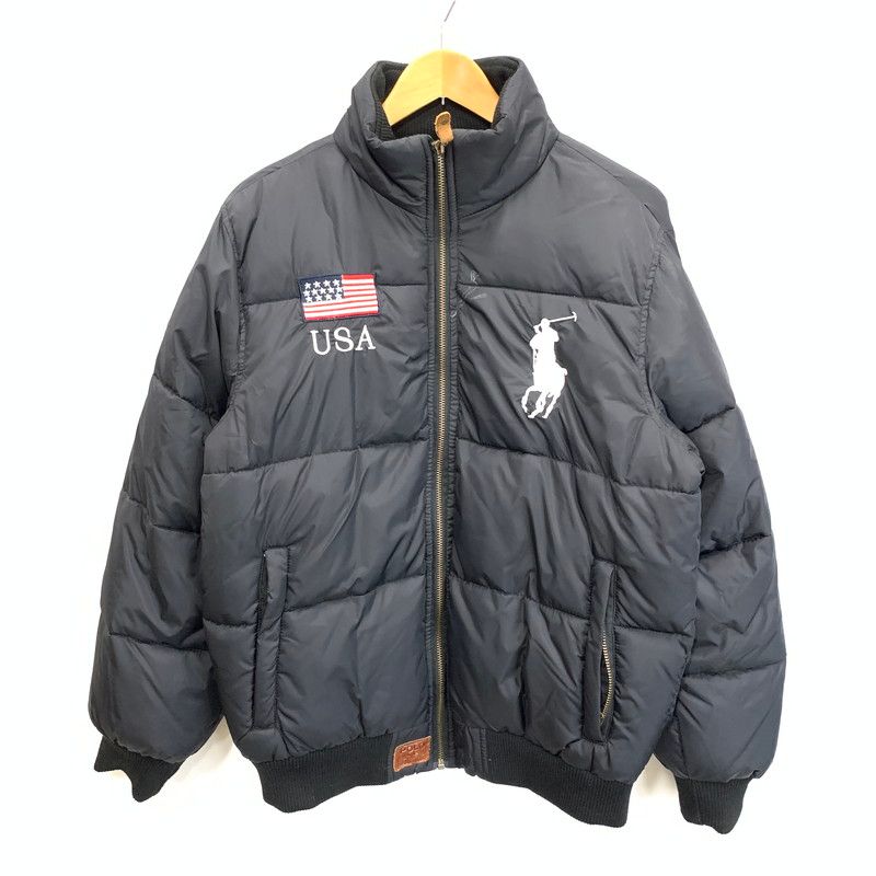 中古品】 POLO RALPH LAUREN ポロラルフローレン 星条旗ワッペン