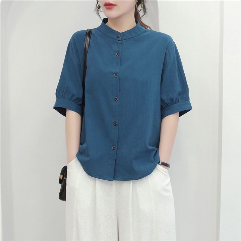 tシャツ レディース 半袖 夏 ゆったり かわいい 薄手 おしゃれ 大きいサイズ 無地 ブラウス トップス 綿麻 プルオーバー カットソー チュニック リネン混 楽天市場】＼クーポン利用で2,499円／綿麻 半袖 ブラウス
