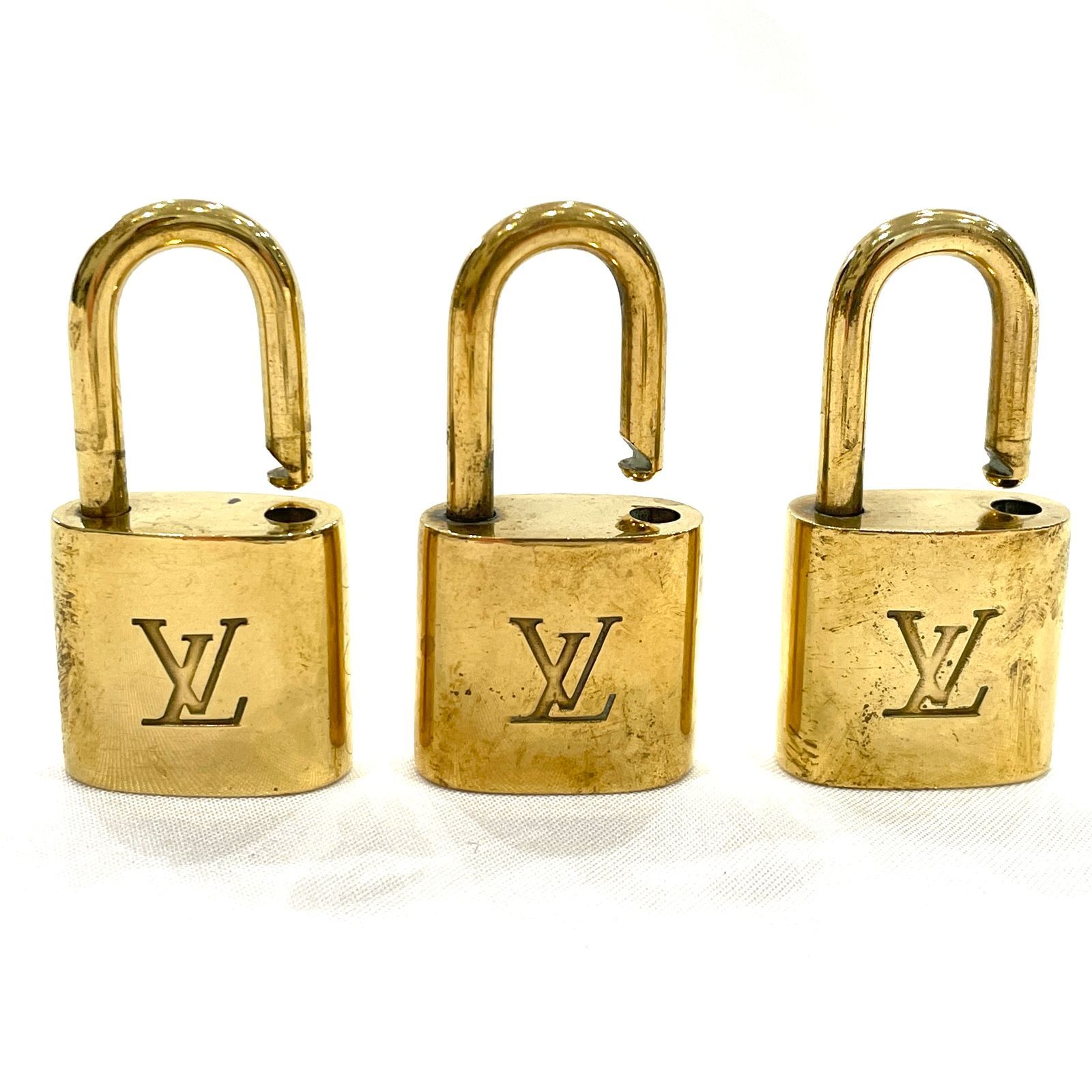 U2504-13 Louis Vuitton ルイヴィトン 南京錠 パドロック 鍵