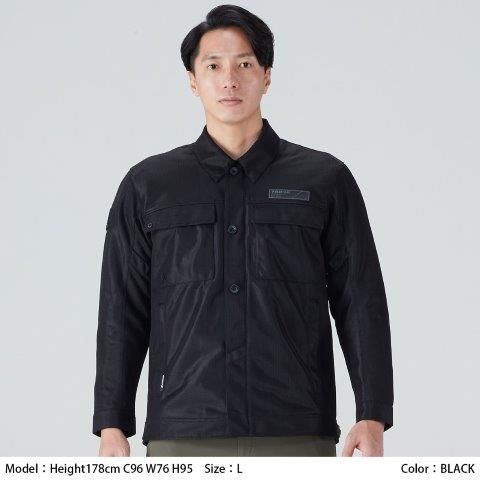 RS-Taichi メッシュジャケット　マイルズ エアージャケット 黒/Mサイズ マイルズ エアージャケット ブラック Mサイズ RSJ353 購入 アールエス