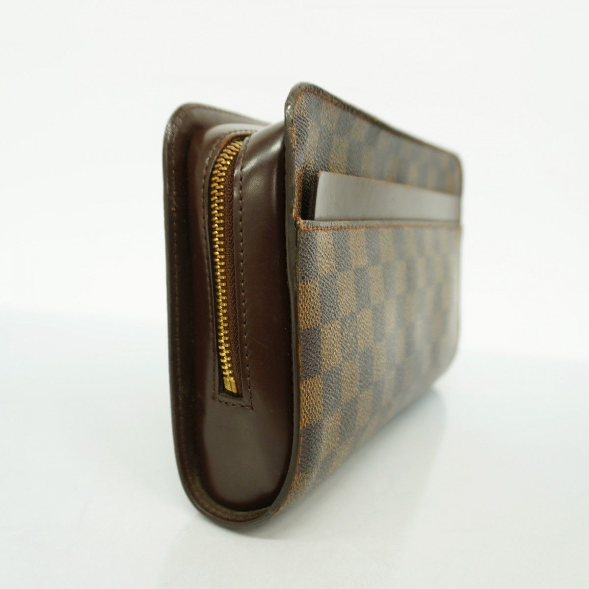 5mb1677 ルイヴィトン クラッチバッグ ダミエ サンルイ N51993 エベヌ メンズ