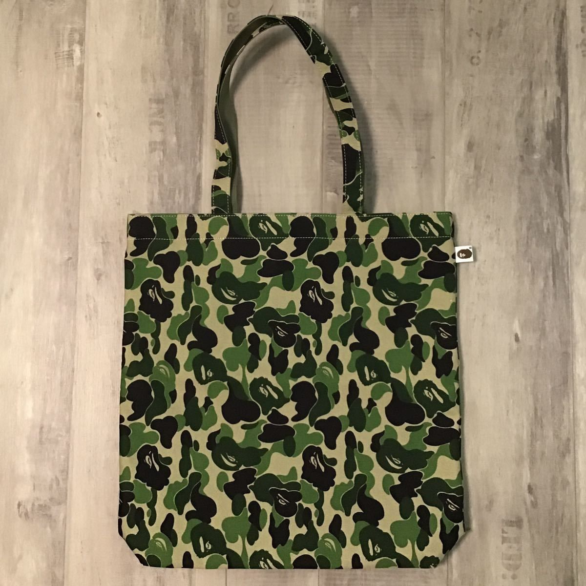 ☆非売品☆ リバーシブル トートバッグ ABC camo college logo a