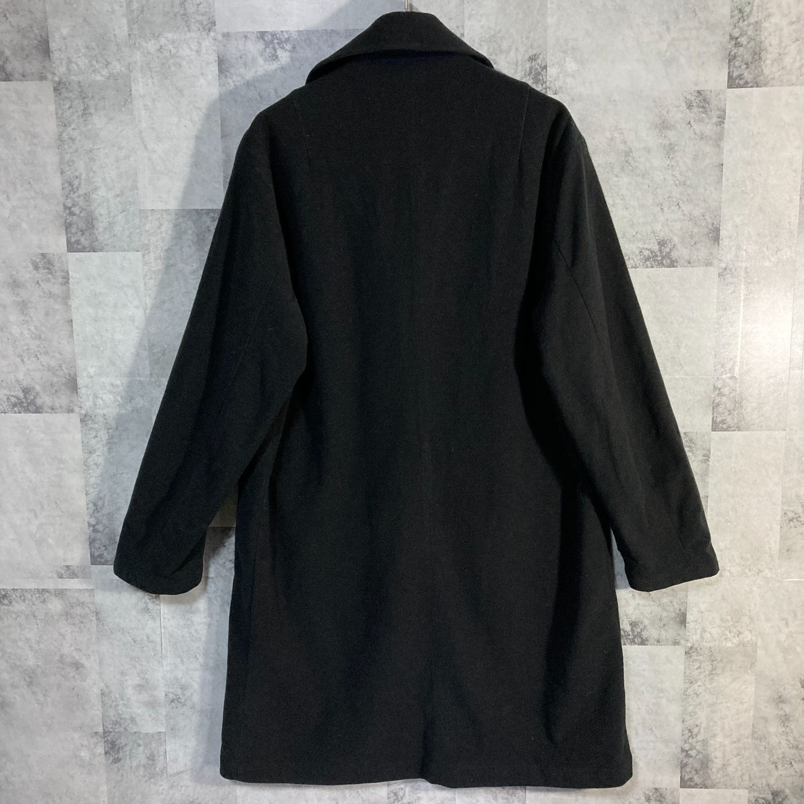 日本製 CURLY&Co COAT オーバーコート ブラック 3 - メルカリ