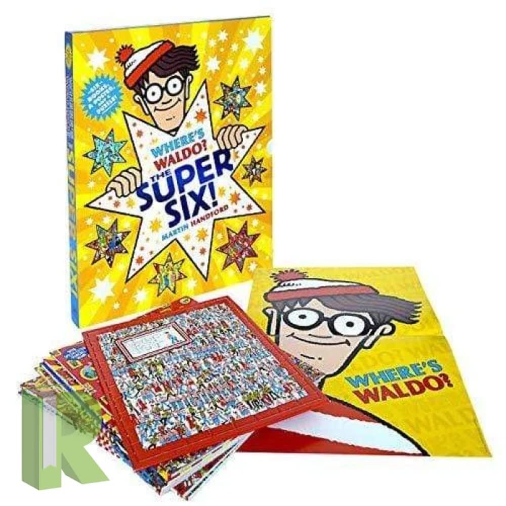 美化された Where s Wally The Super Six セット買い Handford Martin